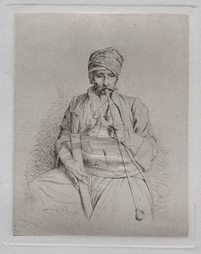 Egyptisk ryger af Jean Leon Gerome