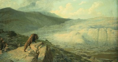 Løve på vagten, af Jean Leon Gerome