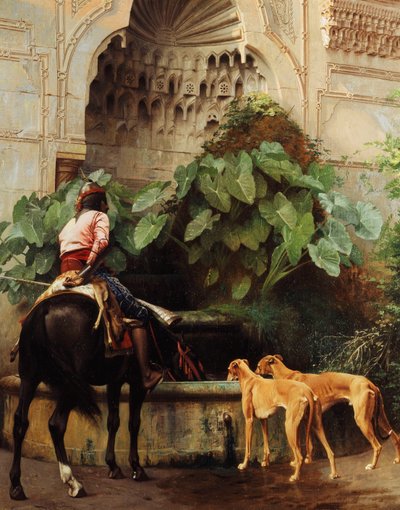 Vend tilbage til jagt, af Jean Leon Gerome