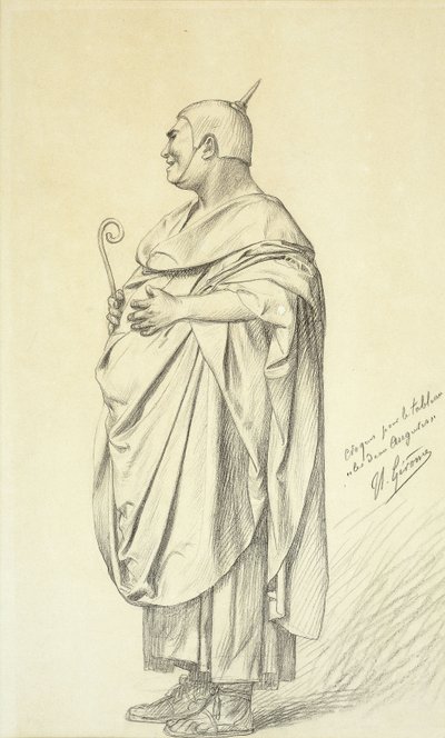 Undersøgelse for de to augurer, af Jean Leon Gerome