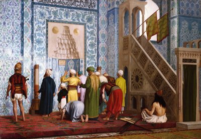 Den Blå Moske, 1878 af Jean Leon Gerome