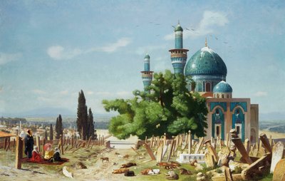 Hvilemarkerne, Brousse af Jean Leon Gerome