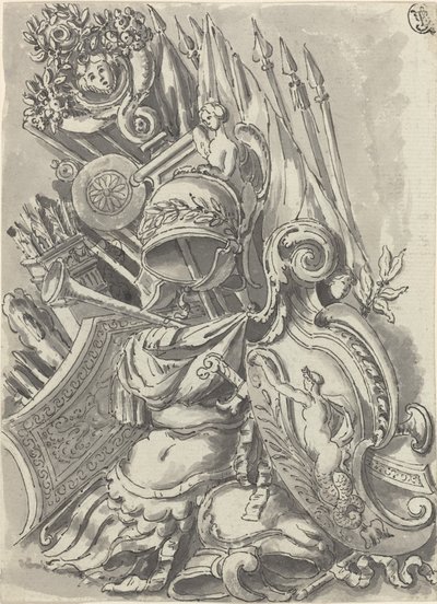 Et våbentrofæ af Jean Lepautre