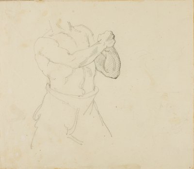 Torso af en bokser af Jean Louis André Théodore Géricault
