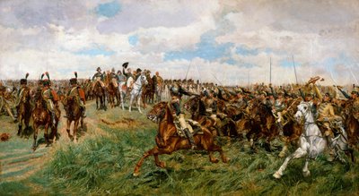 1807, Friedland, ca. 1861-75. af Jean Louis Ernest Meissonier