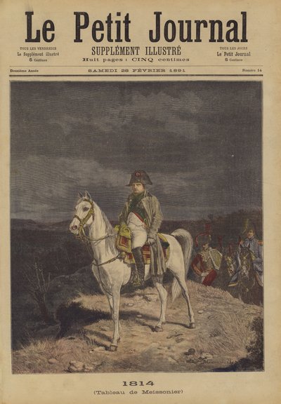 1814 af Jean Louis Ernest Meissonier