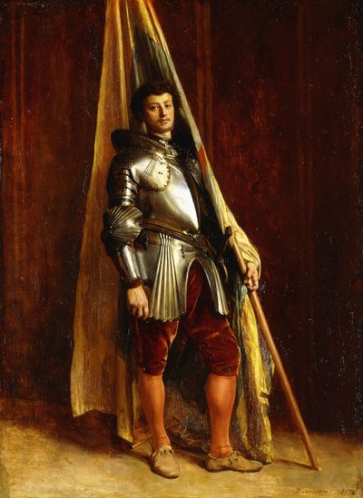 En krigsmand; En krigsmand, af Jean Louis Ernest Meissonier