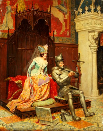 En Arthur-legende af Jean Louis Ernest Meissonier