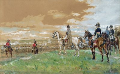 Jena (Napoleon til hest) 1880 af Jean Louis Ernest Meissonier