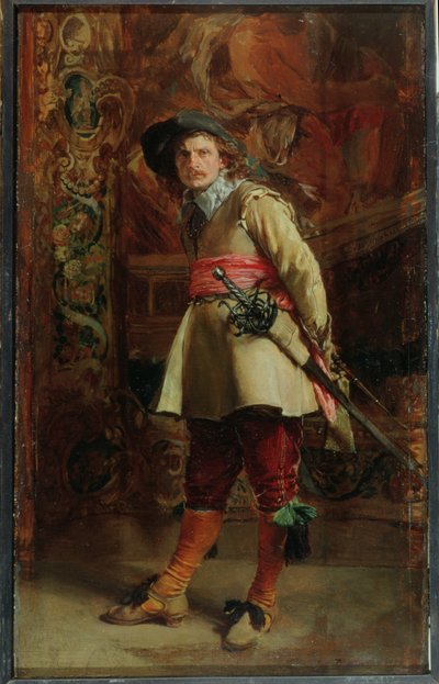 Musketeer, 1870 af Jean Louis Ernest Meissonier