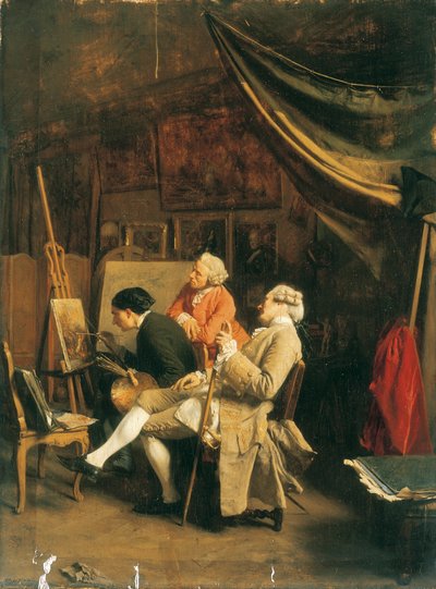 Amatørmalerne af Jean Louis Ernest Meissonier