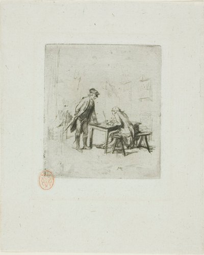 Sergentens reporter af Jean Louis Ernest Meissonier