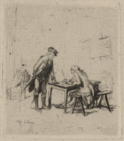Uden titel af Jean Louis Ernest Meissonier