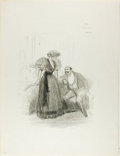 Ved en aftenfest af Jean Louis Forain