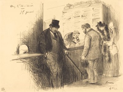 Hos Fogeden af Jean Louis Forain