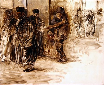 Ved hoffet (olie på lærred) af Jean Louis Forain