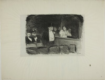 På Teatret af Jean Louis Forain