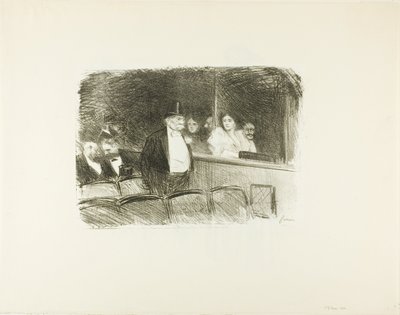 På Teatret af Jean Louis Forain
