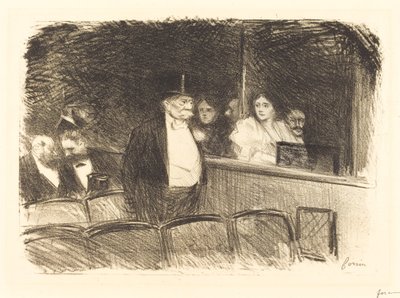 På Teatret af Jean Louis Forain