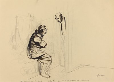 Au congress de la Paix, ca. 1919. af Jean Louis Forain