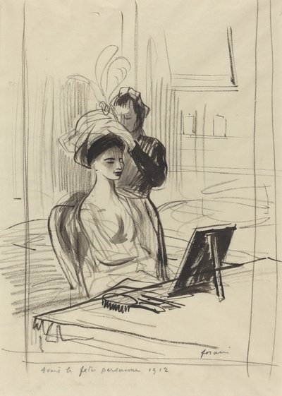 Avant til persiske piger af Jean Louis Forain