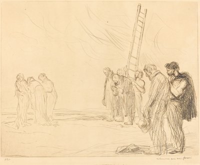 Golgata (anden plade) af Jean Louis Forain
