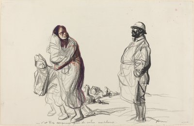 Det er for farligt i nærheden af ​​din ambulance af Jean Louis Forain