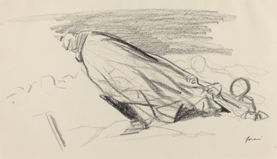 Dem fra den første time. Herre! hvor er vi fra den friske krig... ..., ca. 19141919. af Jean Louis Forain