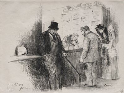 På Huissler af Jean Louis Forain