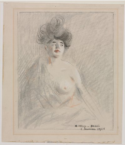 Courtesane (rekto) af Jean Louis Forain