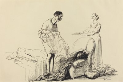 Udskrevet fra militærtjeneste af Jean Louis Forain