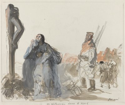 Trællet i Norden, ca. 19141919. af Jean Louis Forain