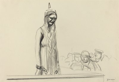 Germania for dommerne, ca. 19141919. af Jean Louis Forain