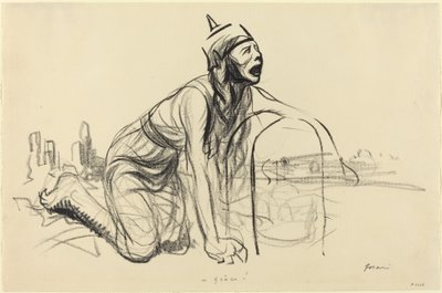 Nåde!, c. 19141919. af Jean Louis Forain