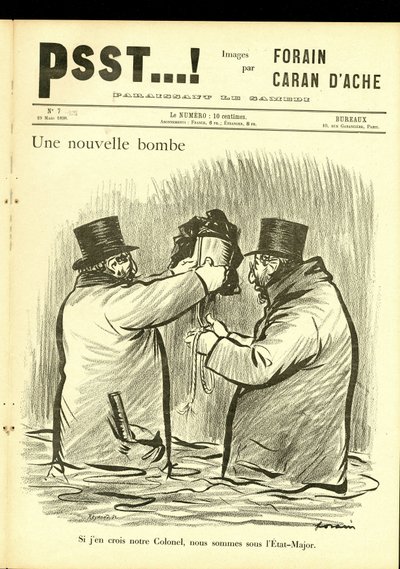 Illustration af Jean-Louis Forain (1852-1931) i Psst...! af Jean Louis Forain