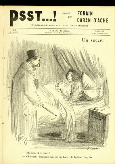 Illustration af Jean-Louis Forain (1852-1931) i Psst...! af Jean Louis Forain