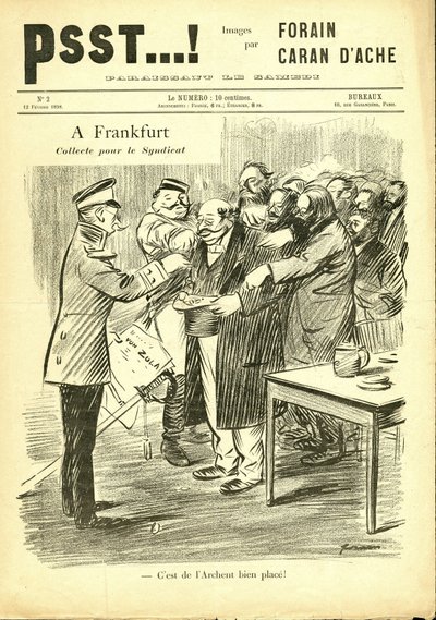 Illustration af Jean-Louis Forain (1852-1931) i Psst...! af Jean Louis Forain