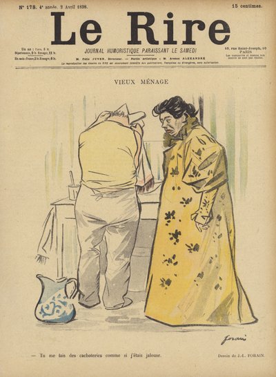 Illustration til Le Rire af Jean Louis Forain