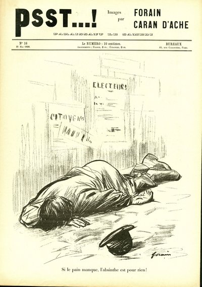 Illustration i Psst...! af Jean Louis Forain