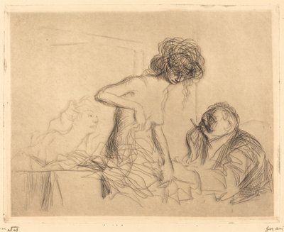 I et privat værelse (første plade) af Jean Louis Forain
