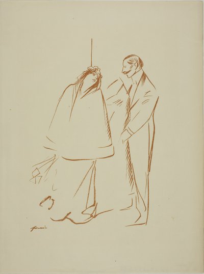 I garderoben af Jean Louis Forain