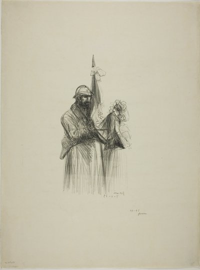 Kysser flaget af Jean Louis Forain