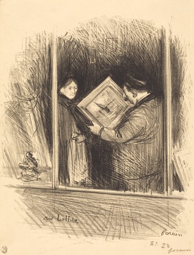 Laffitte Street af Jean Louis Forain