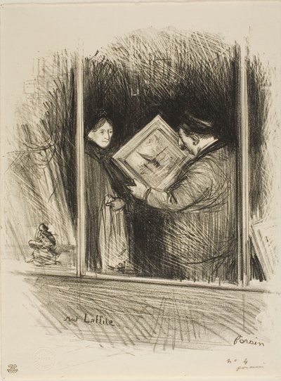 Laffitte Street af Jean Louis Forain