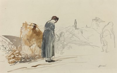 Tyskerne er rejst, ca. 19141919. af Jean Louis Forain
