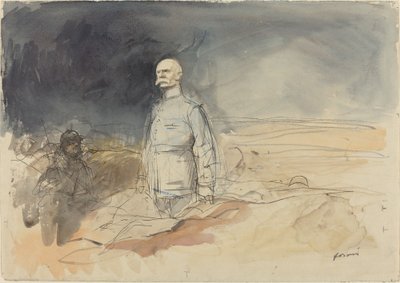 Marskal Pétain, ca. 19141919. af Jean Louis Forain
