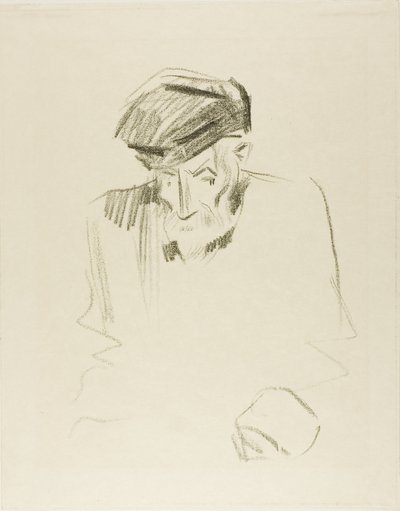 Portræt af Renoir, anden plade af Jean Louis Forain