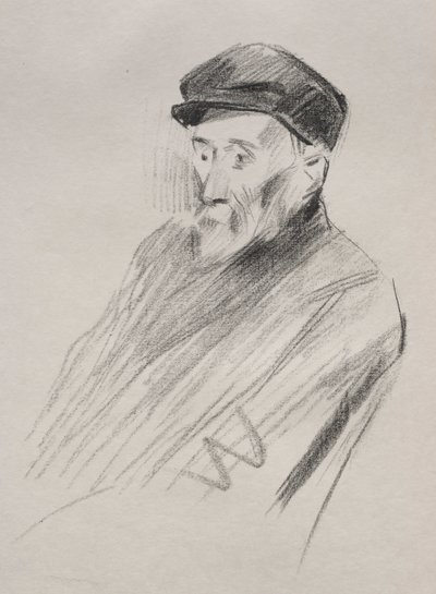 Portræt af Renoir, tredje plade af Jean Louis Forain