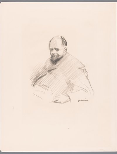 Portræt af Ambroise Vollard af Jean Louis Forain