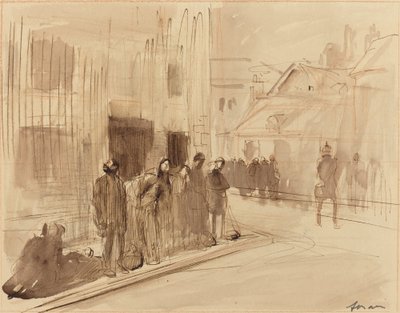 Slaveri i Norden, ca. 19141919. af Jean Louis Forain